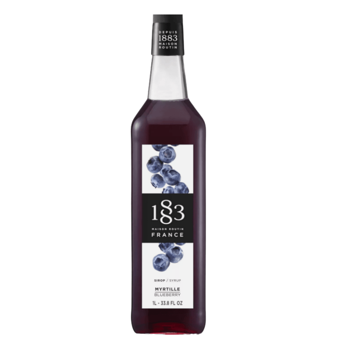 1883 Maison Routin Blueberry Syrup 1L - Cafe Supply
