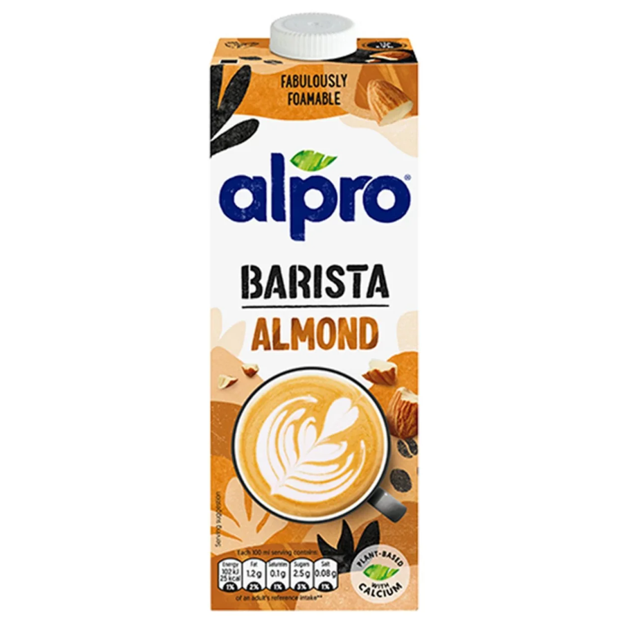 Alpro Barista Almond Plant-Based Drink 12x1L