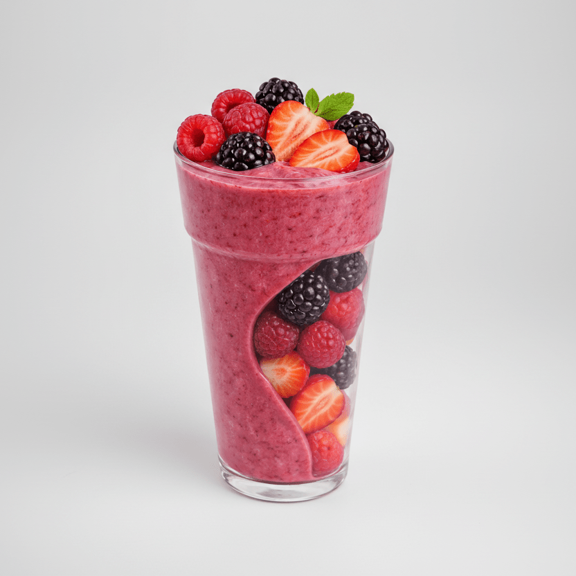 BERRY FUSION Smoothie Mix - Cafe Supply