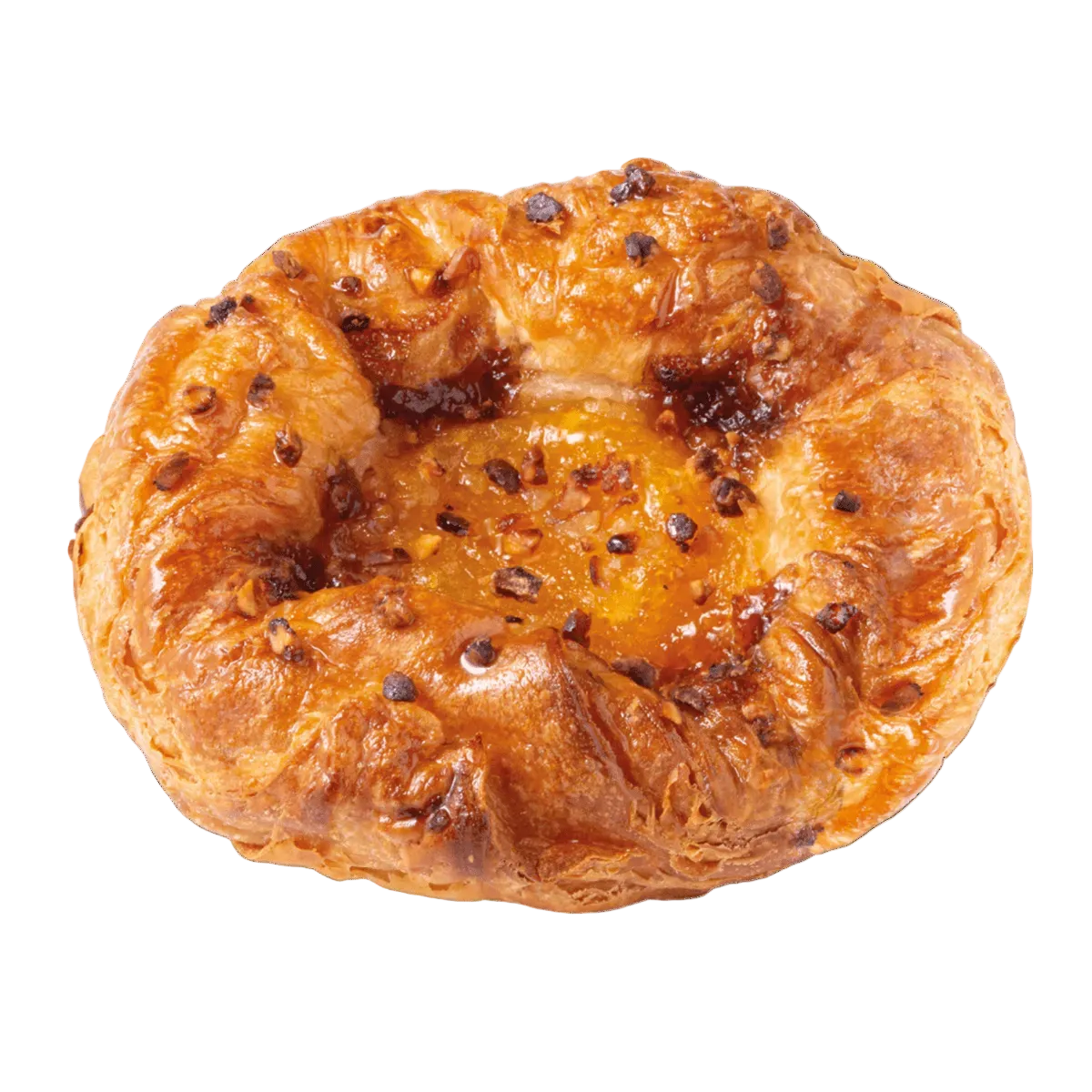 BRIDOR Vegan Orange & Hazelnut Crown 48x90g - Cafe Supply