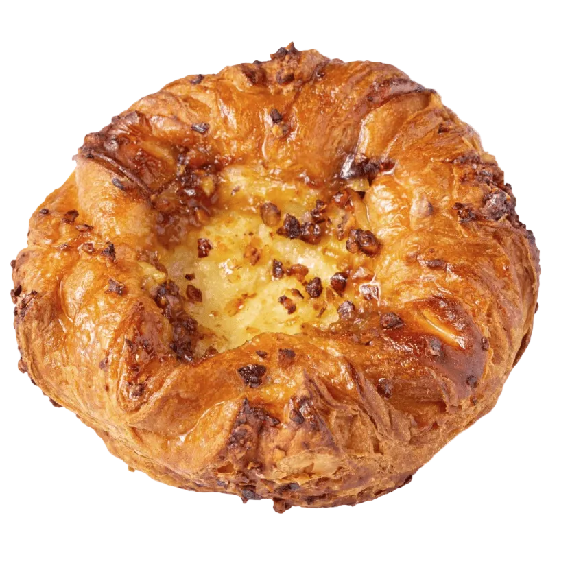 BRIDOR Vegan Vanilla & Hazelnut Crown 48x90g - Cafe Supply