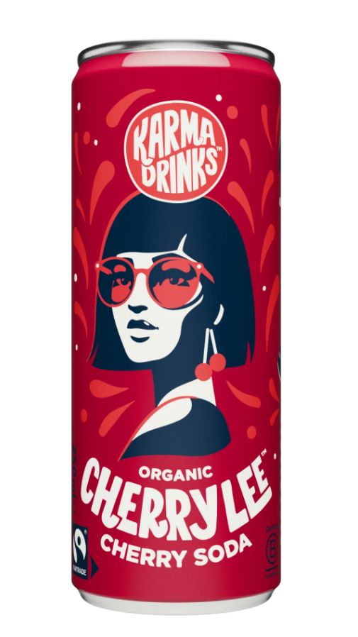 Karma Cherry Lee Cherry Cola - Can - 24 x 250 ml