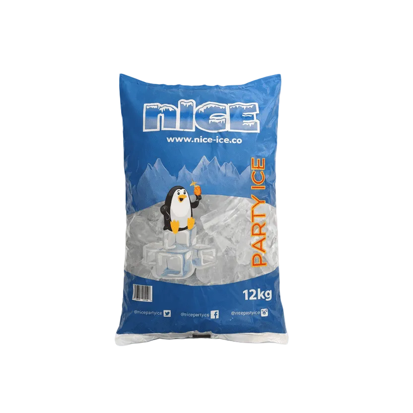 Cube Ice Jumbo Bag 12 kg - Cafe Supply