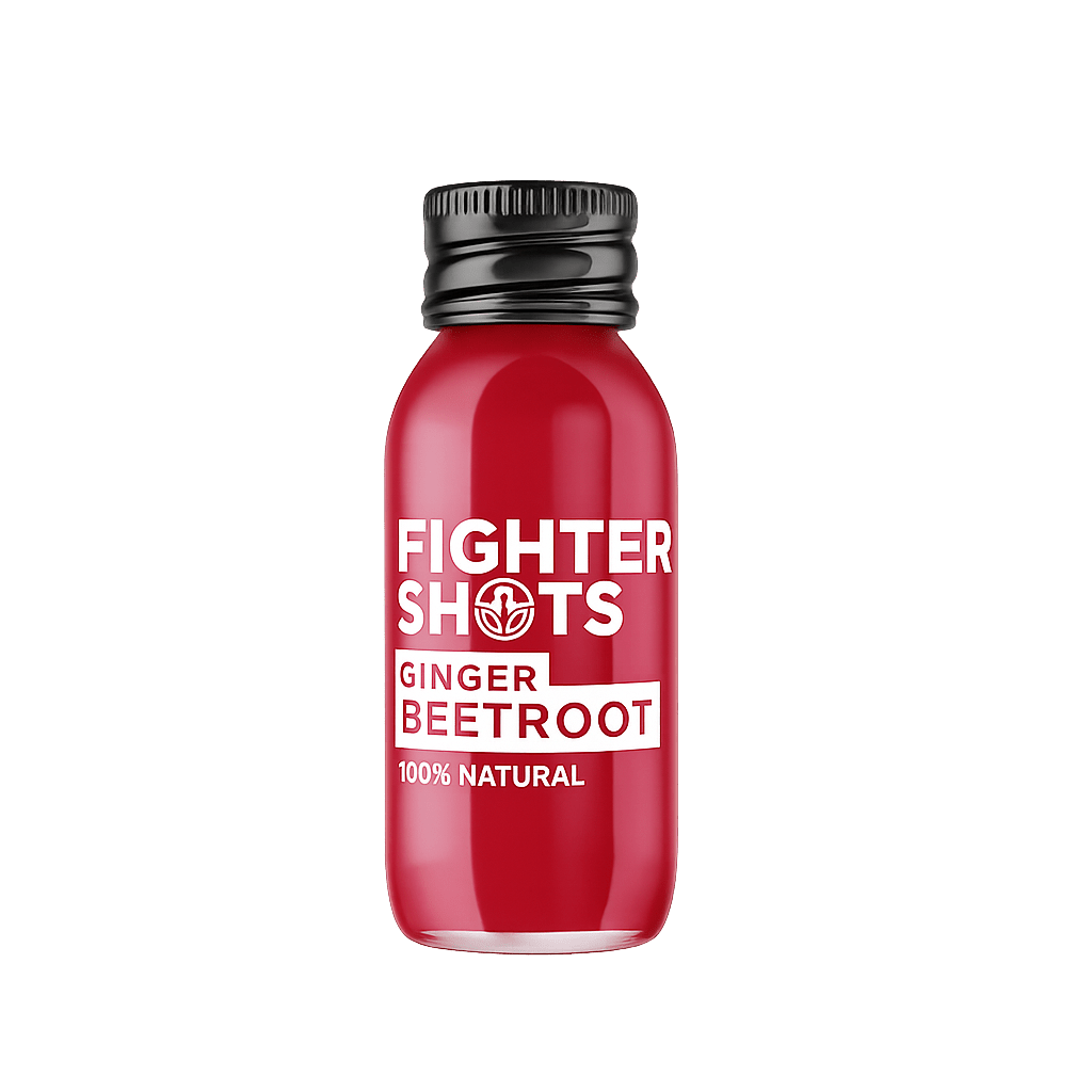 Fighter Shots 100% VEGAN Ginger + Beetroot - Cafe Supply