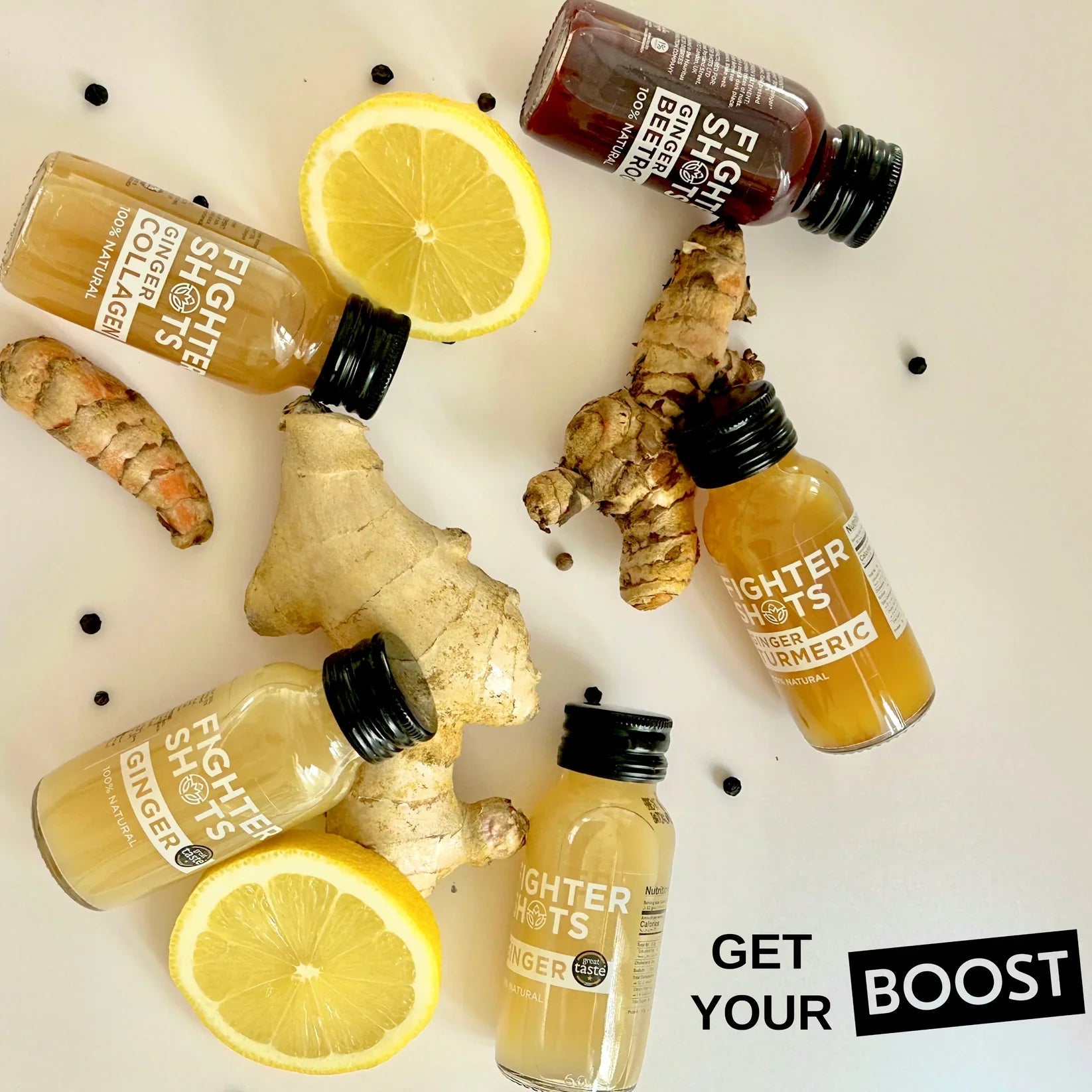 Fighter Shots Ginger - Cafe Supply
