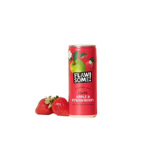 FLAWSOME APPLE STRAWBERRY SPARKLING 24X250ML