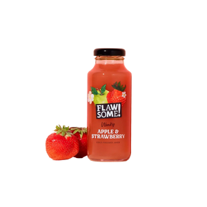 Flawsome Cold Pressed  Apple Strawberry Juice 12 x 250ml