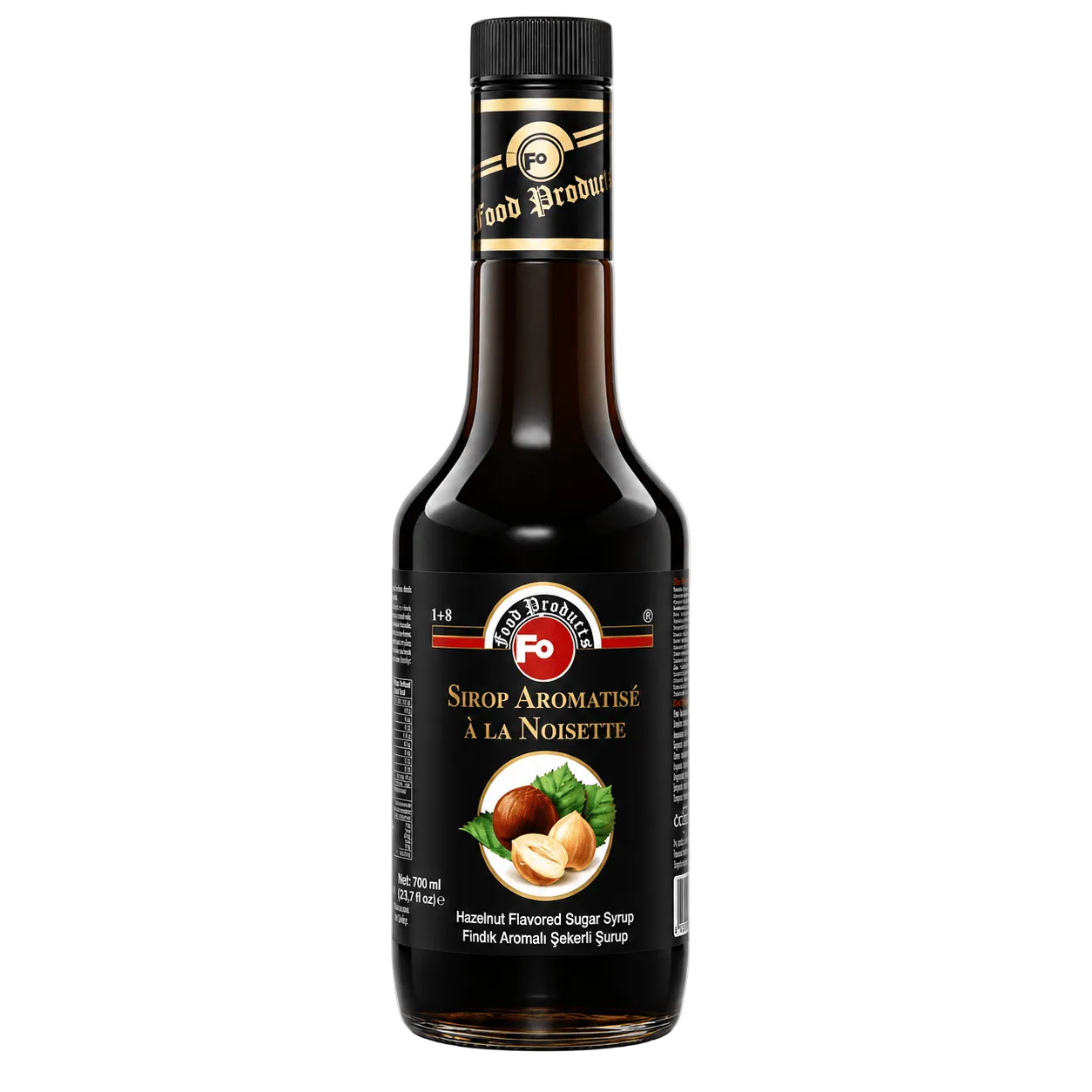 FO HAZELNUT SYRUP 70CL - Cafe Supply