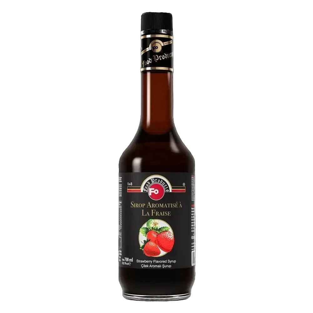FO STRAWBERRY SYRUP 70CL (SINGLE BOTTLE) - Cafe Supply