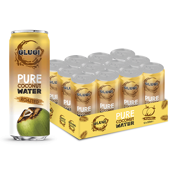 GLUG! 100% Roasted Coconut Water 12x250 ml - Cafe Supply