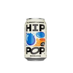 Hip Pop Blueberry Ginger Kombucha | 12 x 330ml