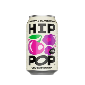 Hip Pop Cherry Blackberry CBD Kombucha | 12 x 330ml