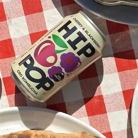 Hip Pop Ginger Yuzu Kombucha - Cafe Supply