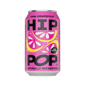 Hip Pop Pink Grapefruit Soda | 12 x 330ml