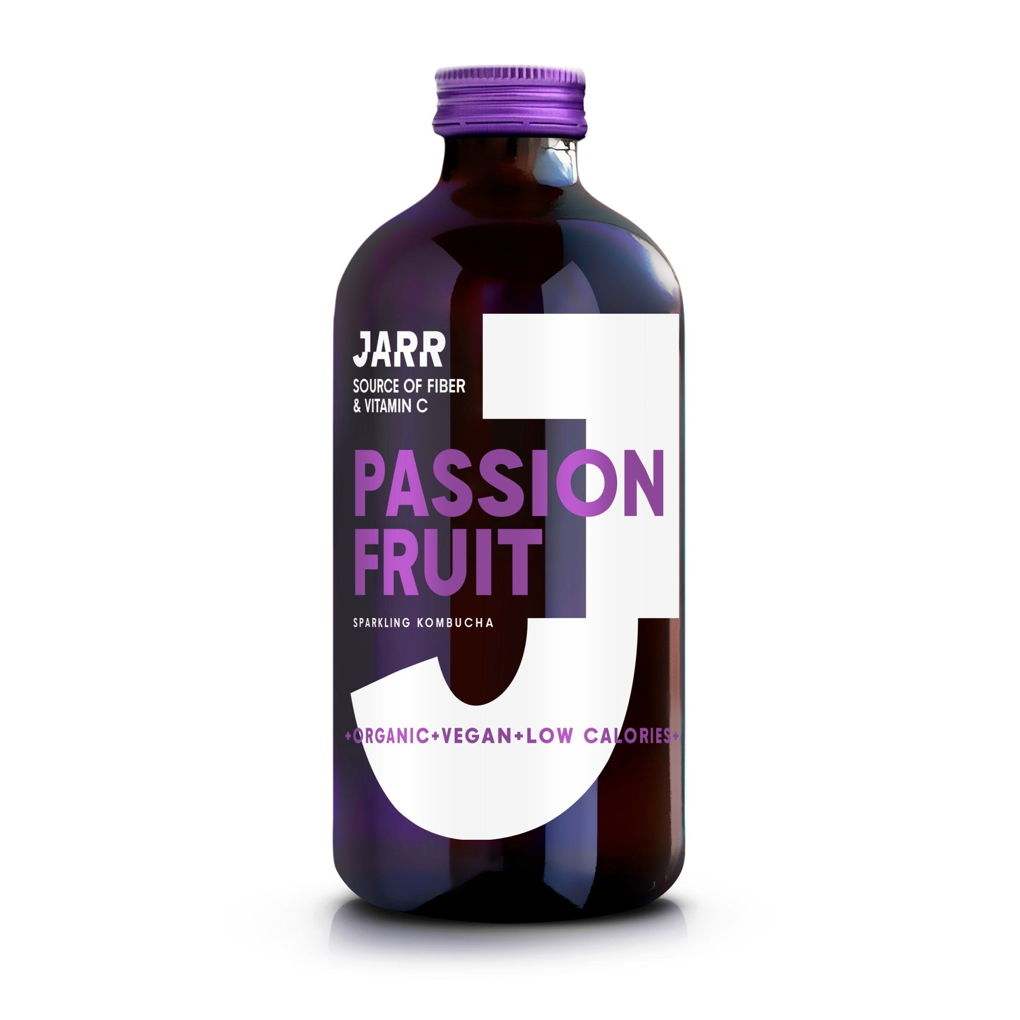 JARR Sparkling Kombucha - Passion Fruit 12x330 ml - Cafe Supply