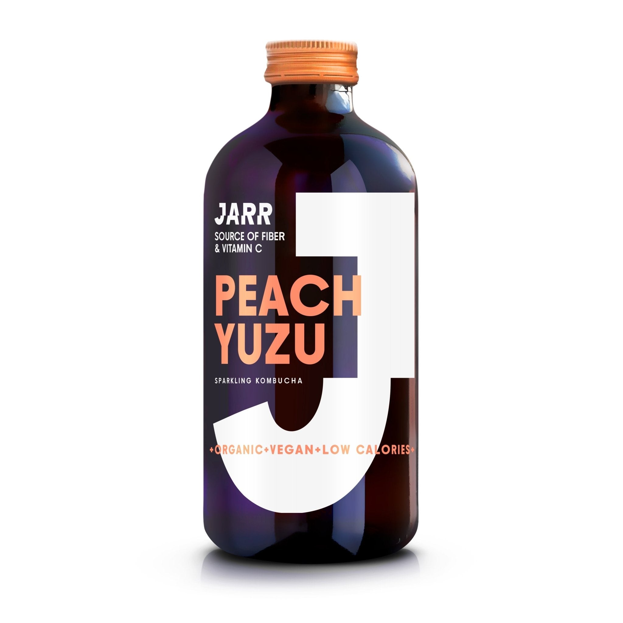 JARR Sparkling Kombucha - Peach Yuzu 12x330 ml - Cafe Supply