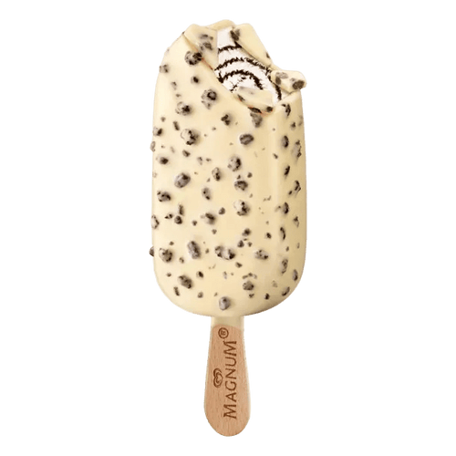 MAGNUM WHITE CHOC-COOKIE £2.50 20X90ml - Cafe Supply