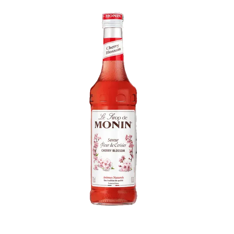 MONIN CHERRY BLOSSOM SYRUP 1LT PET BOTTLE - Cafe Supply