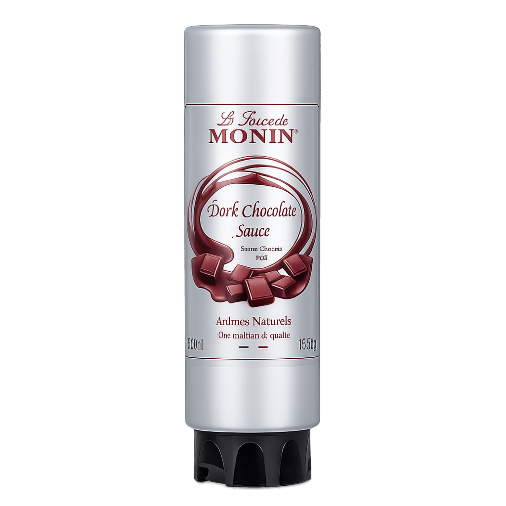 MONIN DARK CHOCOLATE SAUCE 500ML - Cafe Supply