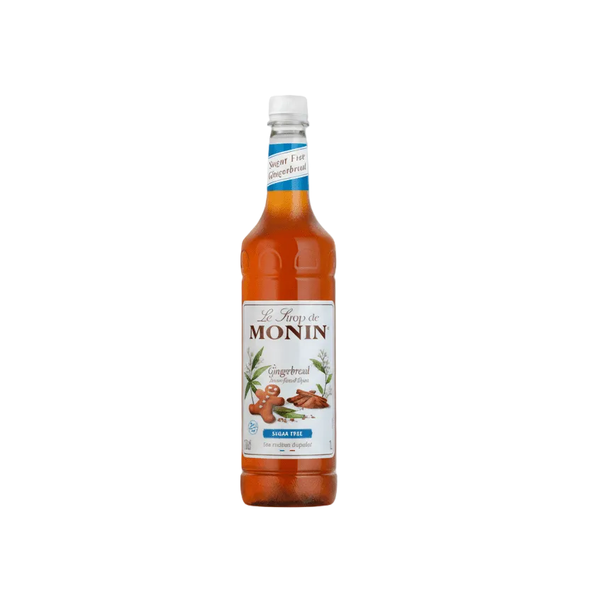 Monin Gingerbread Sugar Free Syrup - Cafe Supply