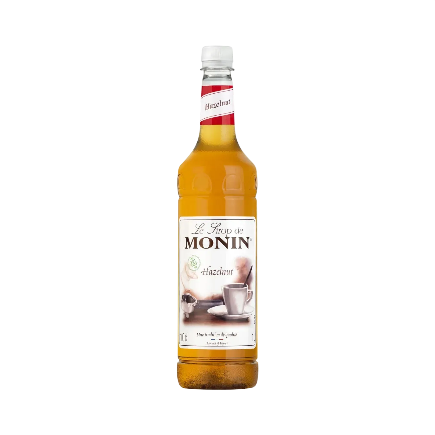 MONIN NUT FREE HAZELNUT SYRUP 1LT PET BOTTLE - Cafe Supply