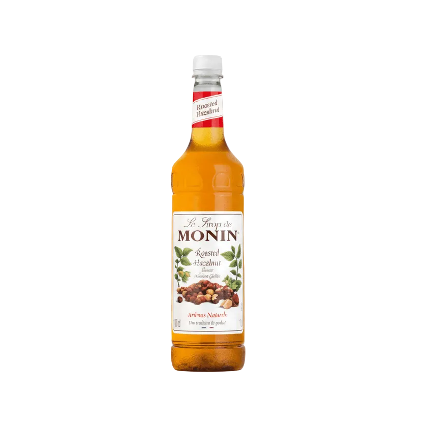 Monin Roasted Hazelnut Syrup - Cafe Supply