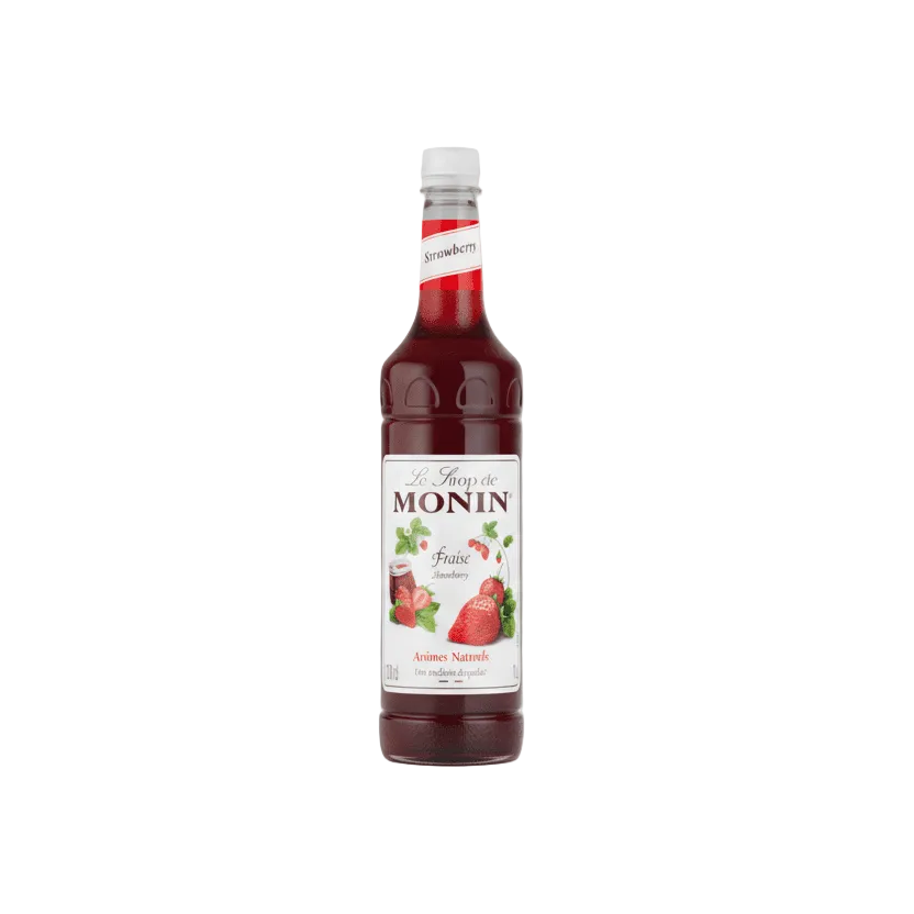 Monin Strawberry Syrup - Cafe Supply