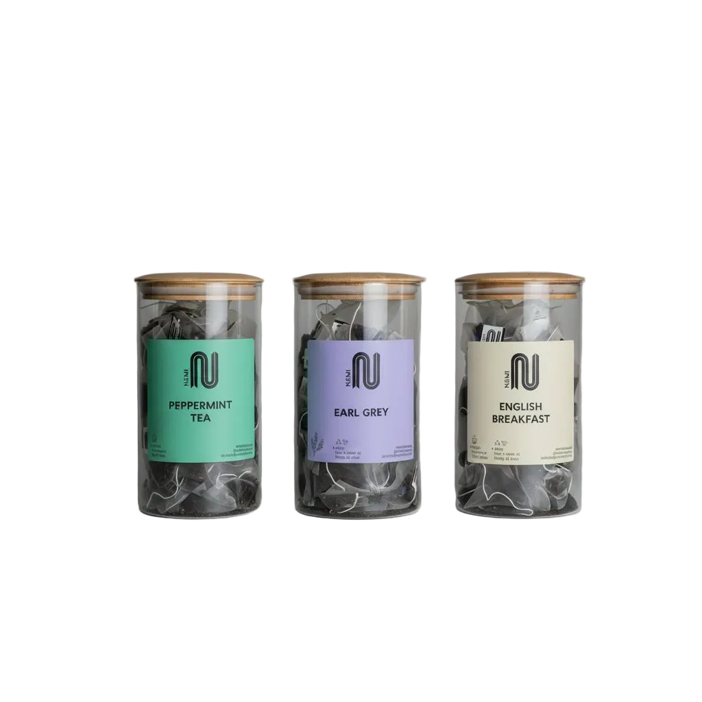 Nemi Glass Jar - Cafe Supply