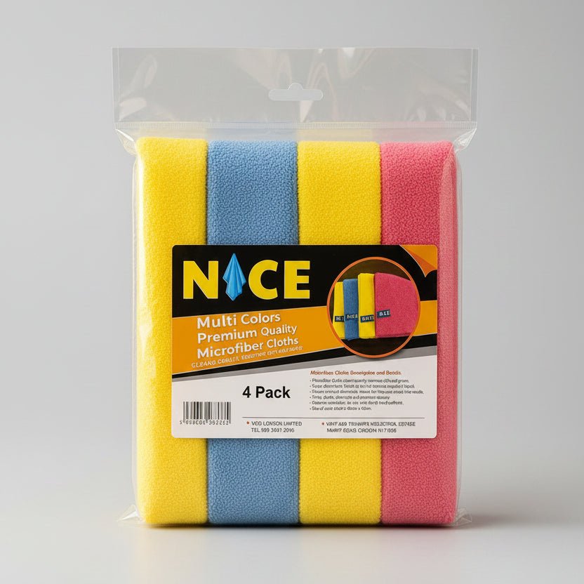 NICE Microfiber Cloth 350 Gsm (4 Pack) - Cafe Supply