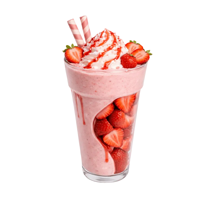 Strawberry Milkshake Mix - Cafe Supply
