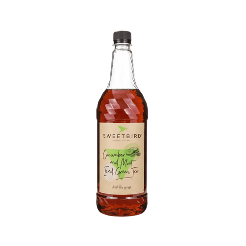 Sweetbird Cucumber Mint Iced Green Tea Syrup - Cafe Supply