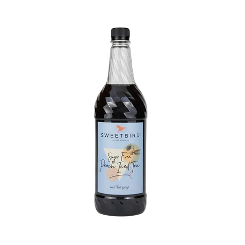 Sweetbird Peach Sugar Free Iced Tea Syrup - Cafe Supply