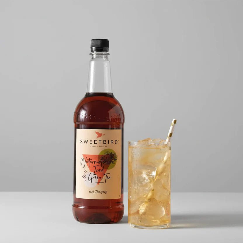 Sweetbird Watermelon Iced Green Tea Syrup - Cafe Supply