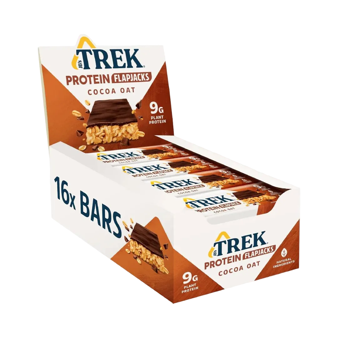 TREK COCOA & OAT 16X50G PROTEIN BAR RRP£1.80 - Cafe Supply