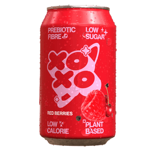 XOXO Red Berries Prebiotic Soda | 12 x 330ml